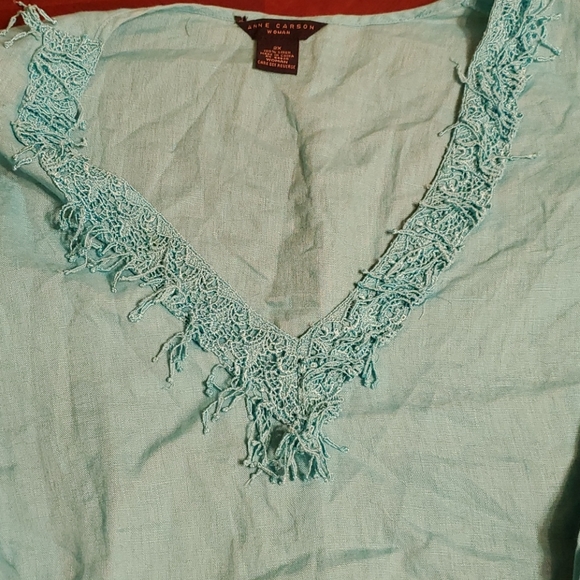 100% linen top - Picture 2 of 3